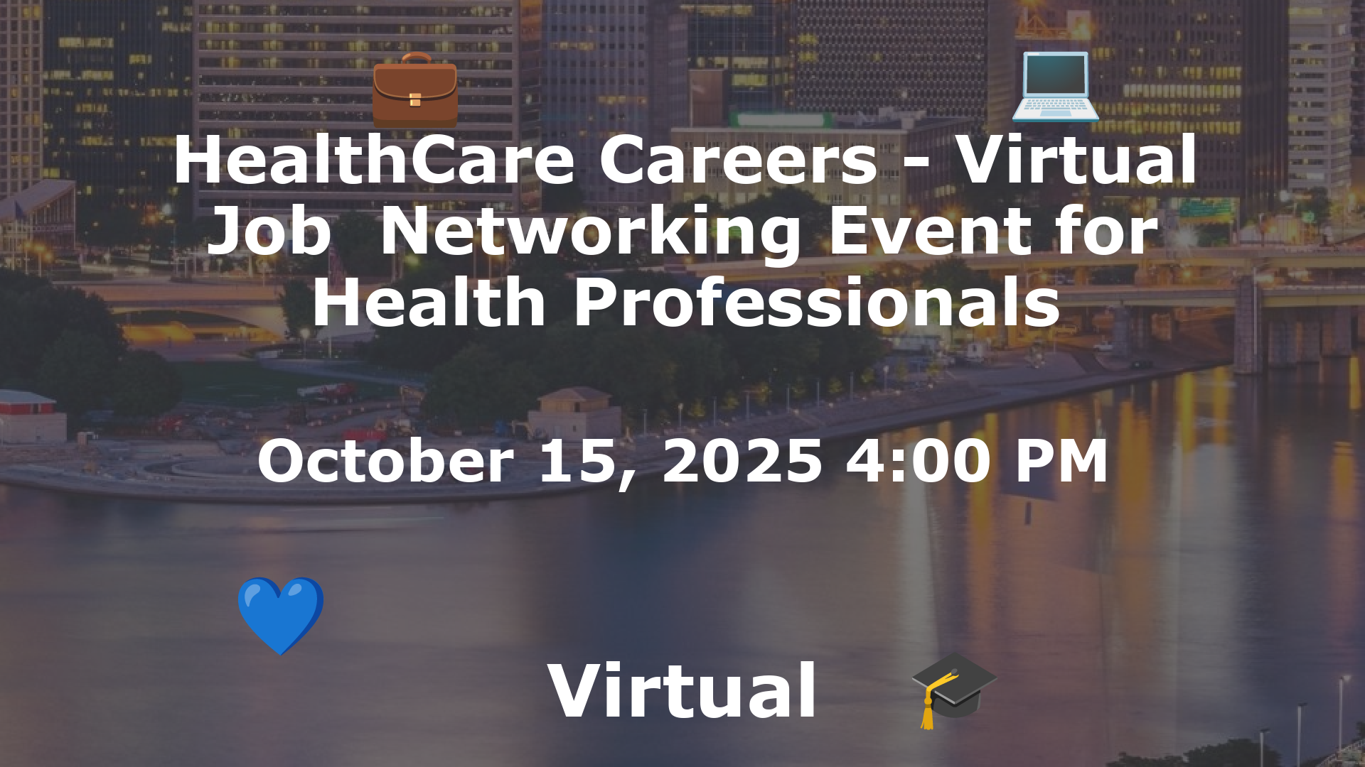 HealthCare Careers - Virtual Job  Networking Event for Health Professionals event image